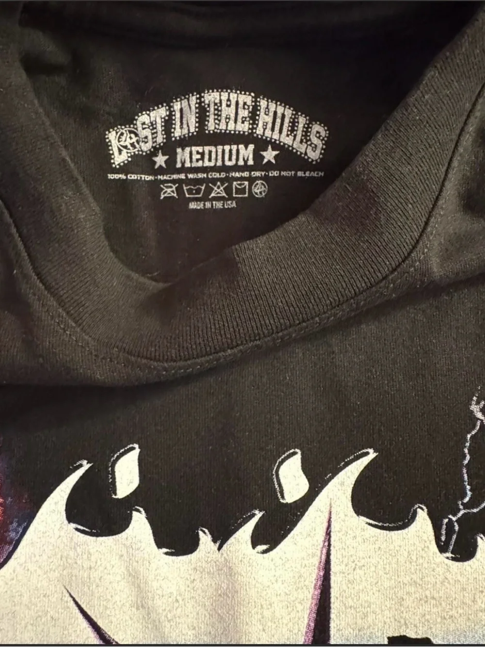 Lost Hills bold black